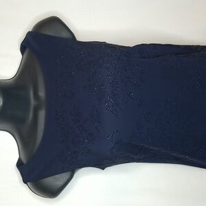 CDC Navy Blue Sleeveless Dress